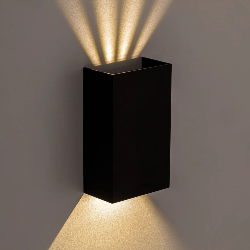 Citilux STELS CLU0741 LED Уличный настенный светильник Чёрный