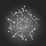 SL379.103.135 Люстра подвесная ST-Luce Серебристый/Белый LED 135*0,3W 3500K