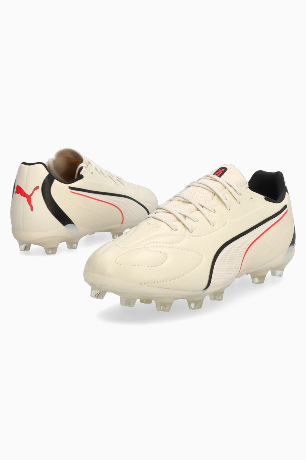 Бутсы Puma King 20 Match FG/AG - белый