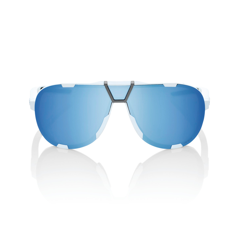 Спортивные очки 100% Westcraft / Soft Tact White / HiPER Blue Multilayer Mirror Lens