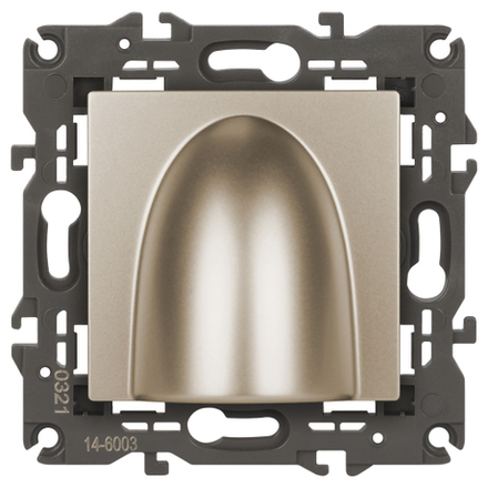 Вывод кабеля ЭРА Elegance 14-6003-04 шампань