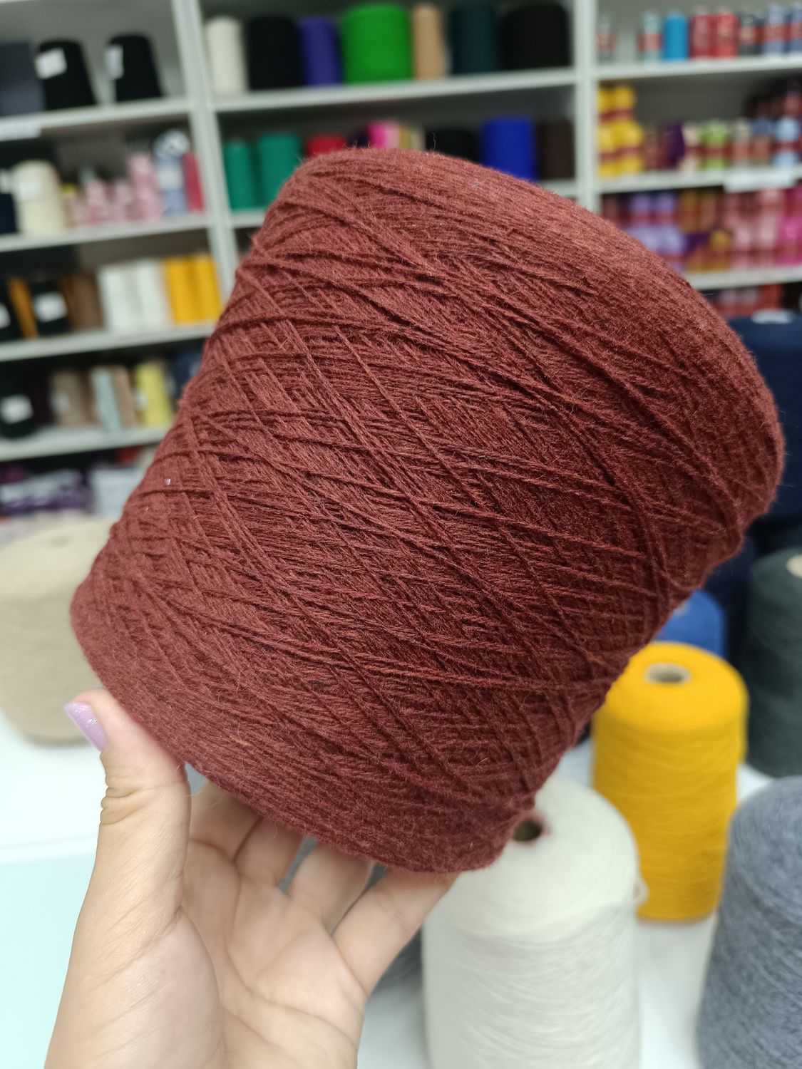 457 - Ягненок 100% - рандомный цвет