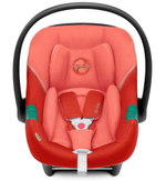 Коляска Cybex Priam IV Rosegold complete Aton S2 Hibiscus Red Base One 4 в 1 Peach Pink