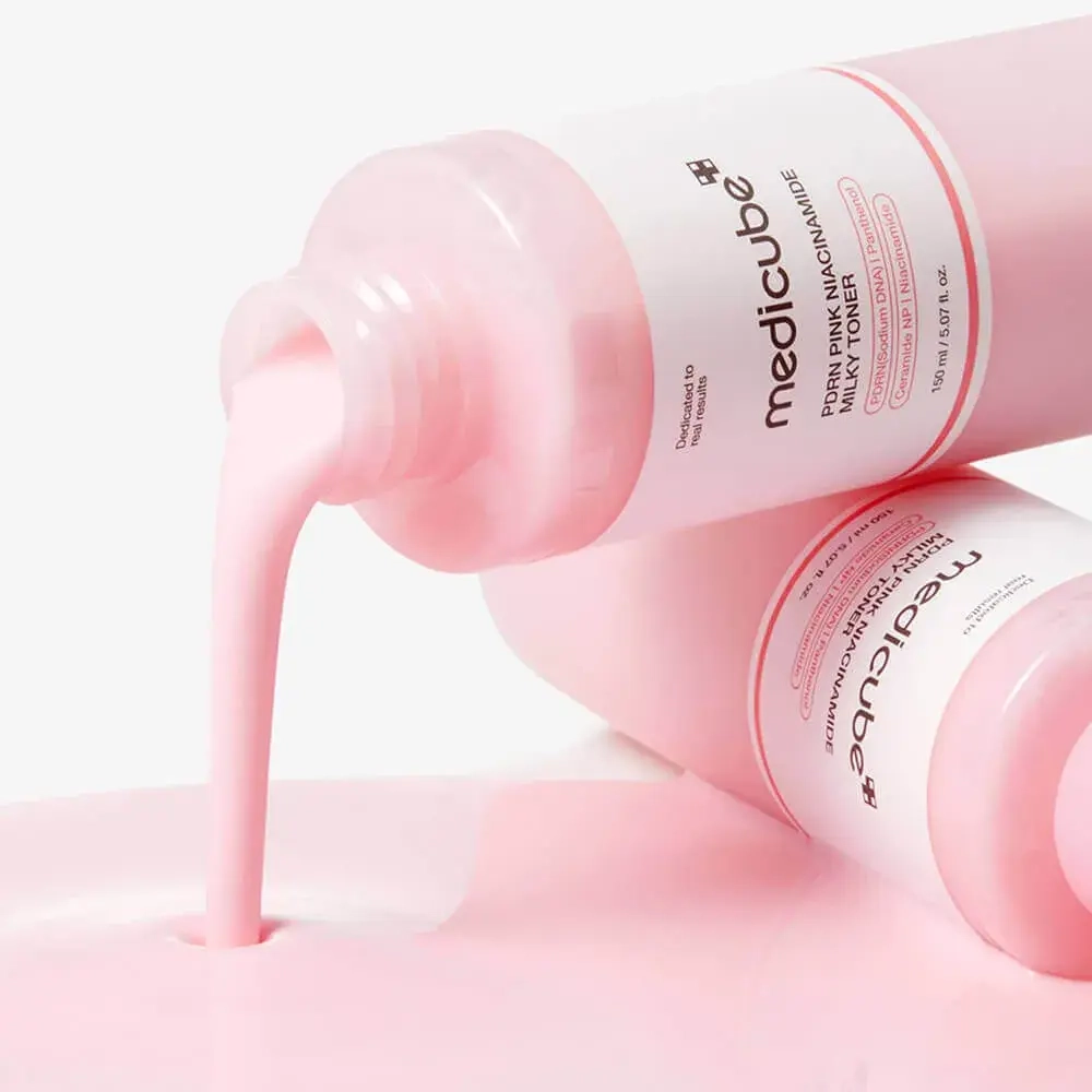 MEDICUBE Тонер молочный PDRN Pink Niacinamide Milky Toner (150 мл)