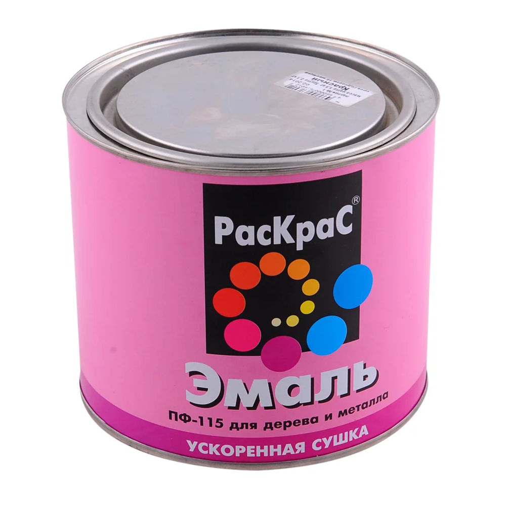 ЭМАЛЬ РАСКРАС ПФ-115 УНИВЕРСАЛЬНЫЙ ЗЕЛЕНЫЙ 2,8КГ