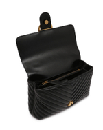 Кожаная сумка-мессенджер love lady puff classic Pinko - черный(100043 A0GK)