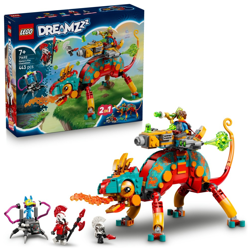 LEGO DREAMZzz - Огненный хамелеон Матео 71492