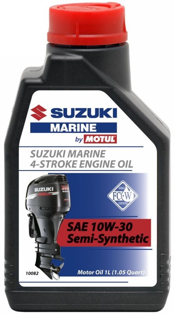 Моторное масло Motul SUZUKI Marine для лодочных моторов (4T, 10w30, полусинт.)