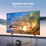 Кабель-переходник HDMI - mini HDMI, V2.0, 4K@60Hz, 22см, UGREEN 20137
