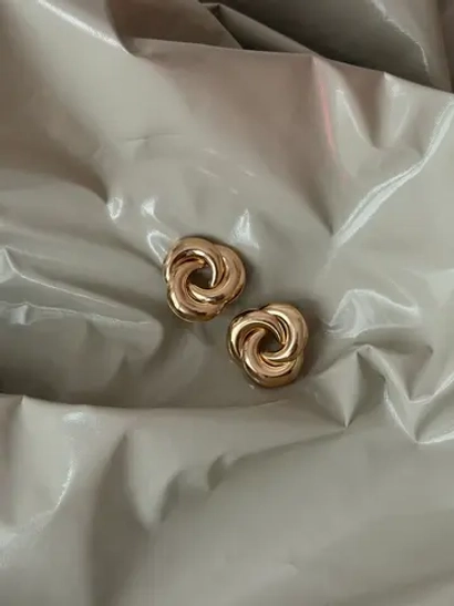 Серьги Cloud, Золотой