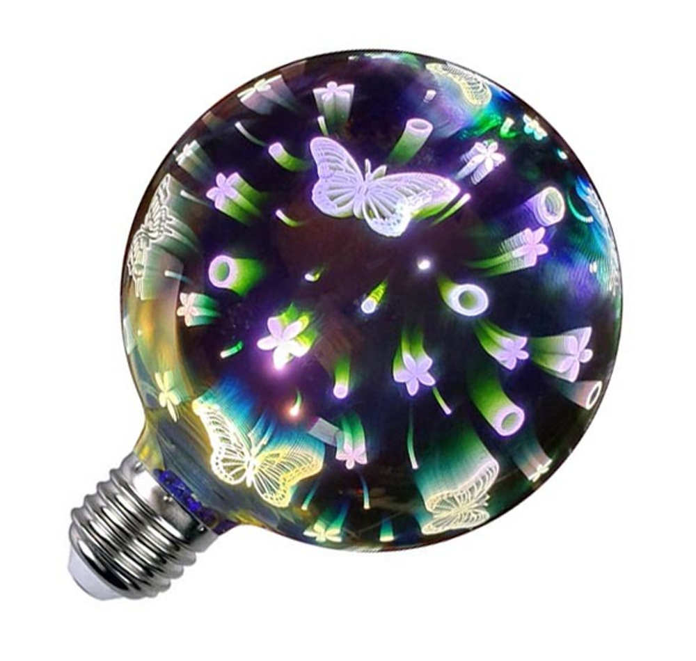 3D лампа Бабочки