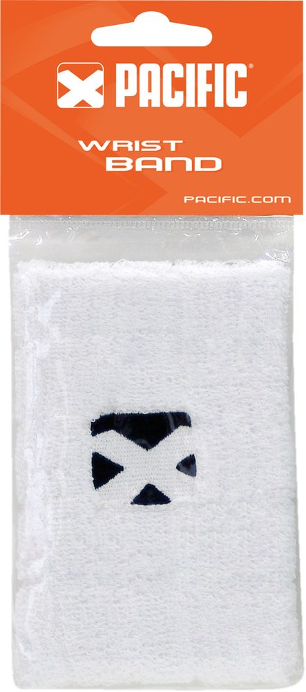 Напульсник теннисный Pacific Wristband - white/blue