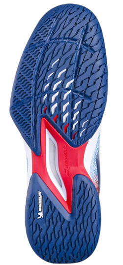 Теннисные кроссовки Babolat Jet Mach 3 All Court Wide - white/estate blue - Multikolor