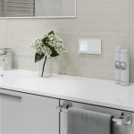 Умный сенсорный терморегулятор для теплого пола (белый)