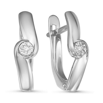 Серьги Au 585 (БР121134б)