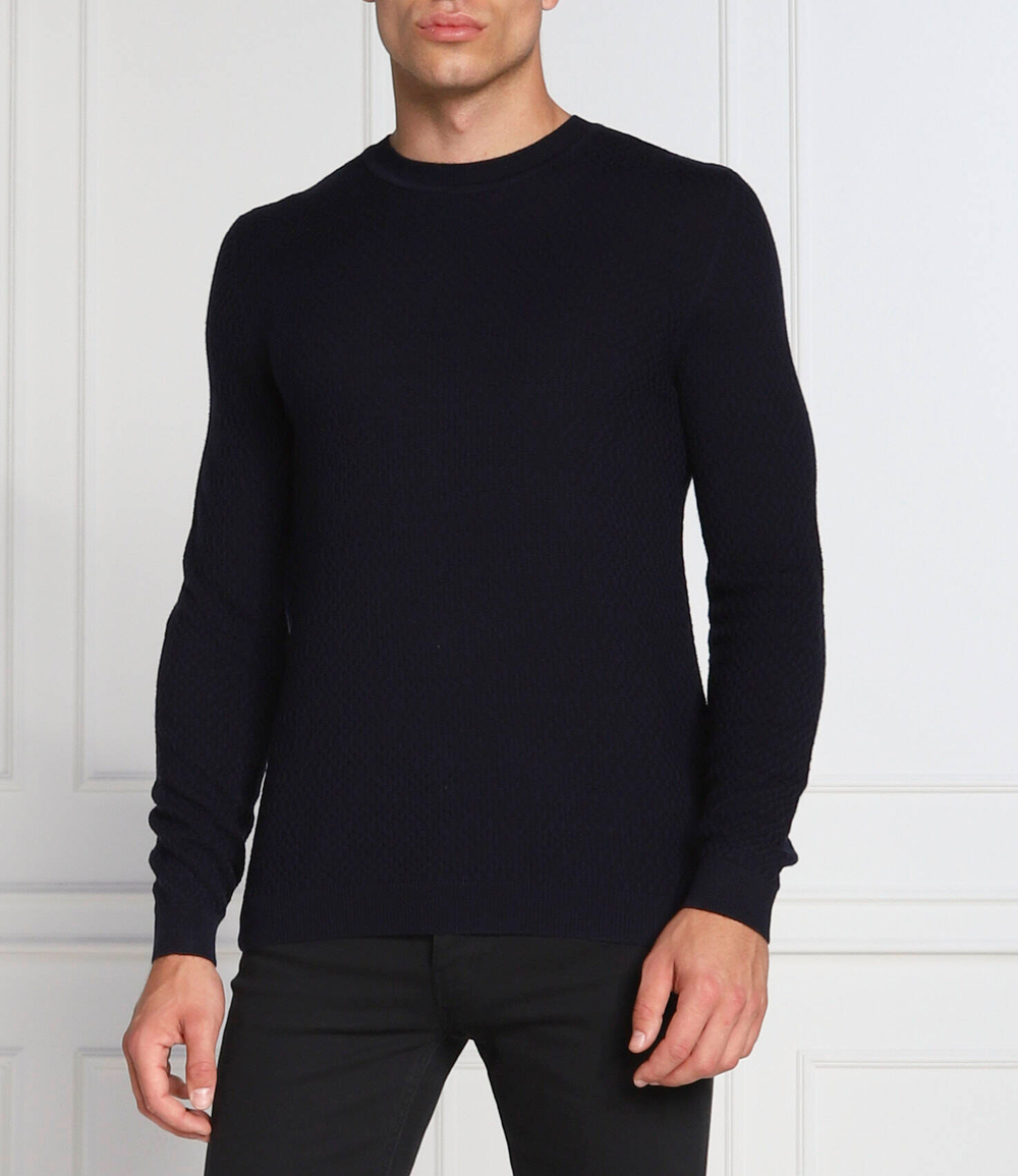 свитер Emporio Armani - темно-синий(6L1MY7 1MF7Z)
