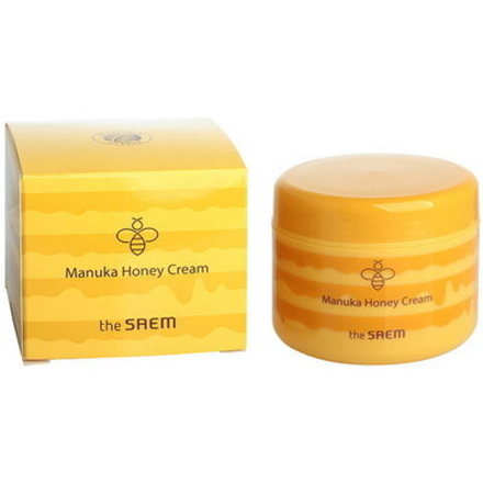 The Saem Питательный крем для лица с экстрактом меда Манука  "Care plus Manuka Honey Cream" 100 мл