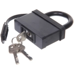 Замок навесной 70мм черный, блистер