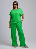 Блузка Летний драйв-4 Виотекс ЯРКО-ЗЕЛЁНЫЙ