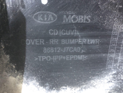 Юбка заднего бампера Kia XCeed 19-22 Б/У Оригинал 86612J7CA0