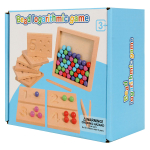 Развивающая игрушка деревянная Шарики, коробка C-41666