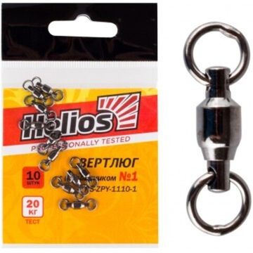 Вертлюг с подшипником №1, 20кг (10шт/уп) Helios (HS-ZPY-1110-1)