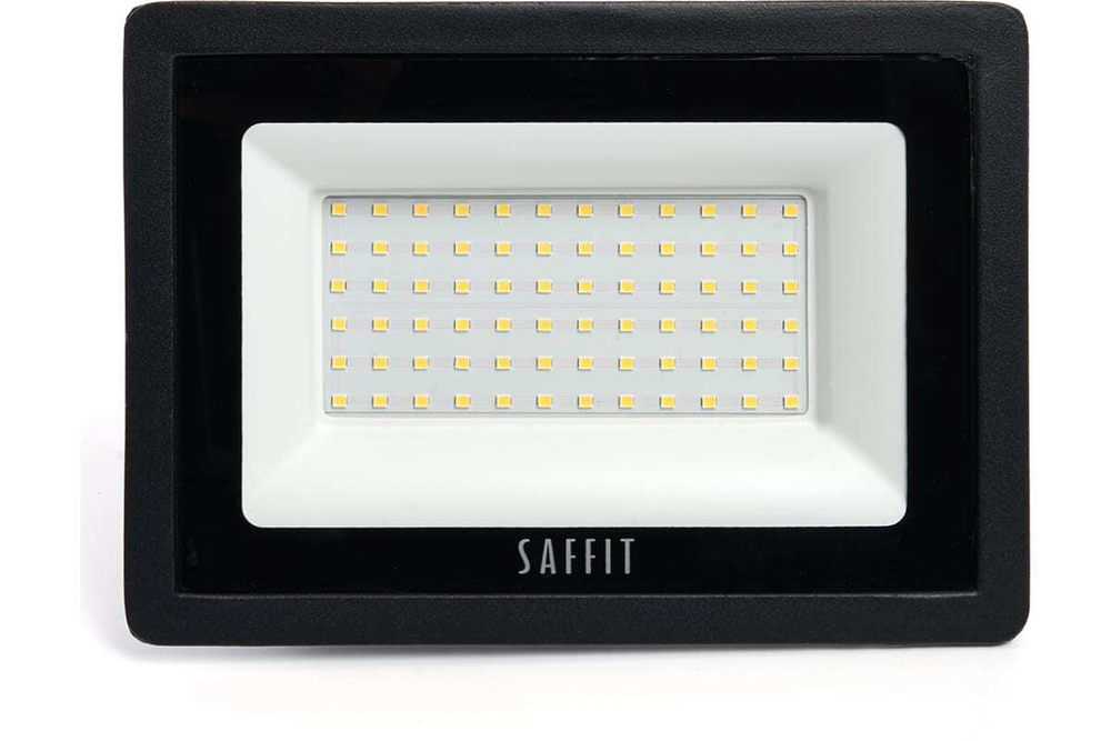 Прожектор LED SFL90-70 IP65 70W 6400K черный SAFFIT