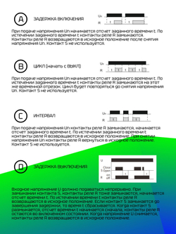 Реле времени многофкнциональное