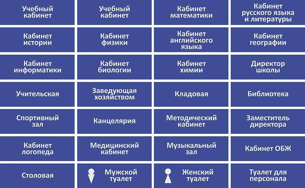 Табличка на кабинет 379