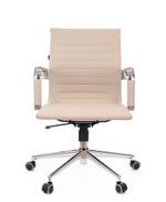 Кресло Everprof Leo Т Экокожа Бежевый