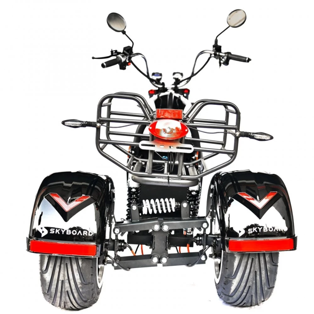 Электроскутер CityCoco Skyboard Chopper-4000 Wide (Dnepr) Trike