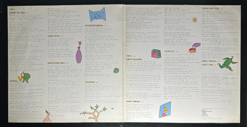 Genesis ‎– Duke (Германия 1980г.)