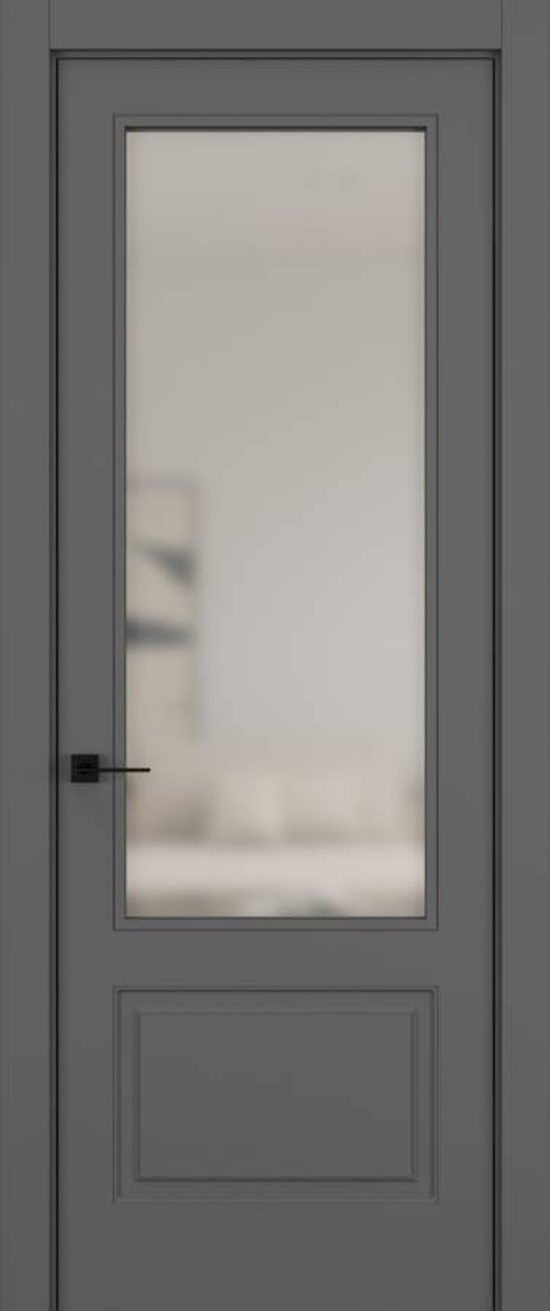 Дверь 021V HARMONY Матовый Темно-серый