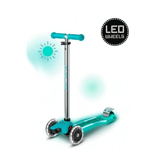 Самокат Maxi Micro Deluxe Glow Plus LED