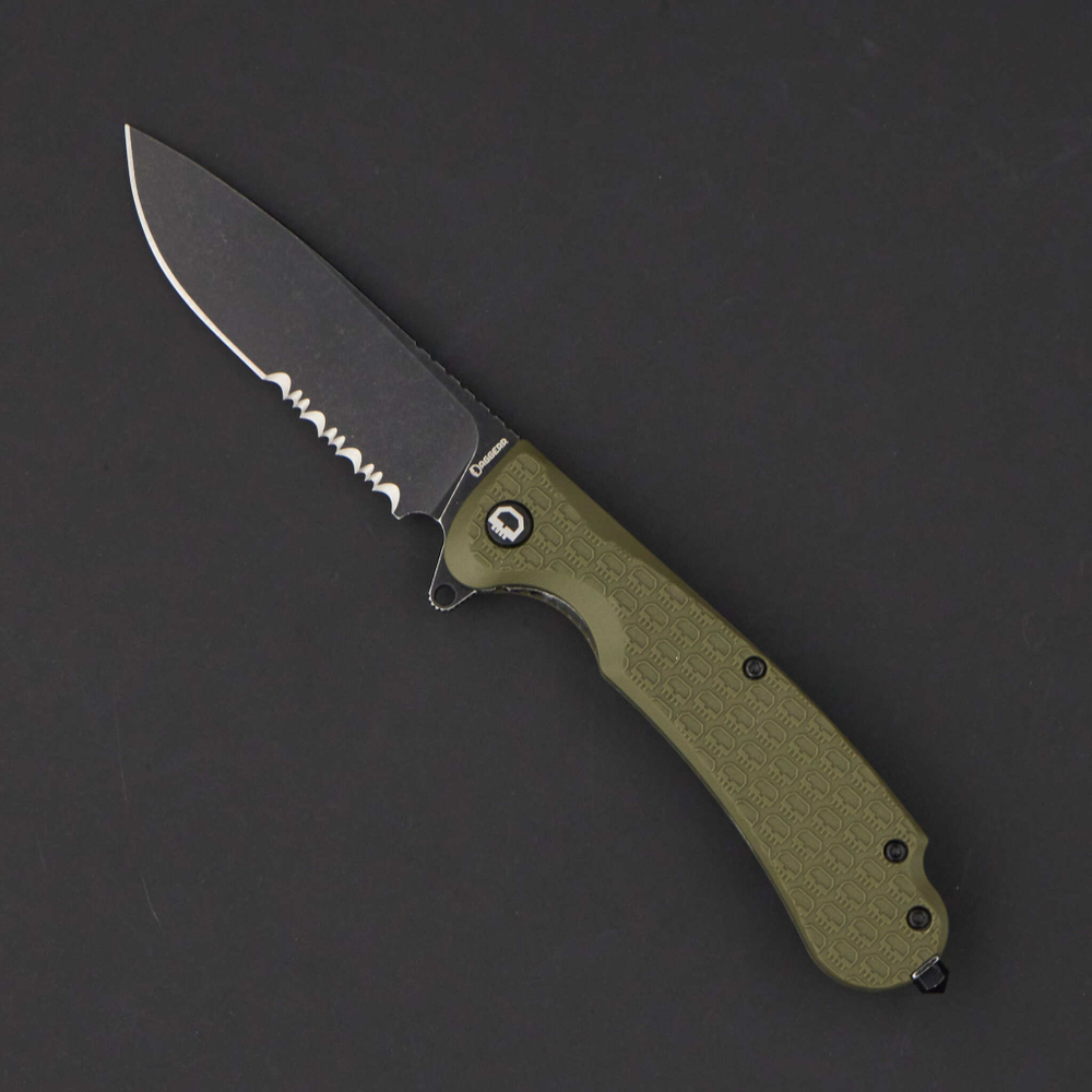 Wocket Olive BW Serrated