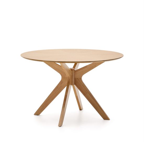 Круглый стол Naanim из дубового шпона Ø 120 см La Forma Испания 