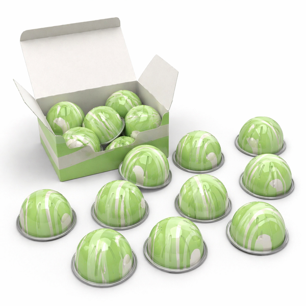 Россыпь капсул Nespresso Vertuo Pistachio Vanilla Over Ice