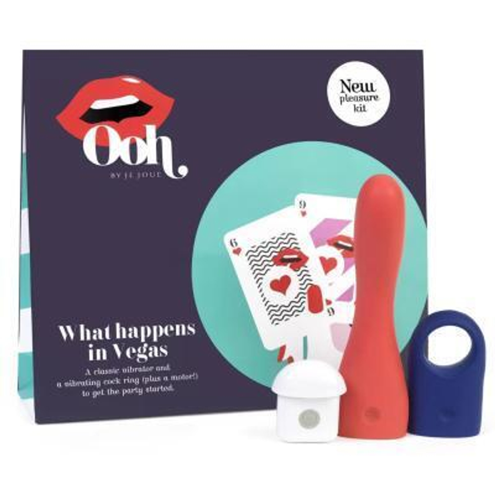 Вибронабор Ooh What Happens in Vegas Pleasure Kit (Цвет: разноцветный)