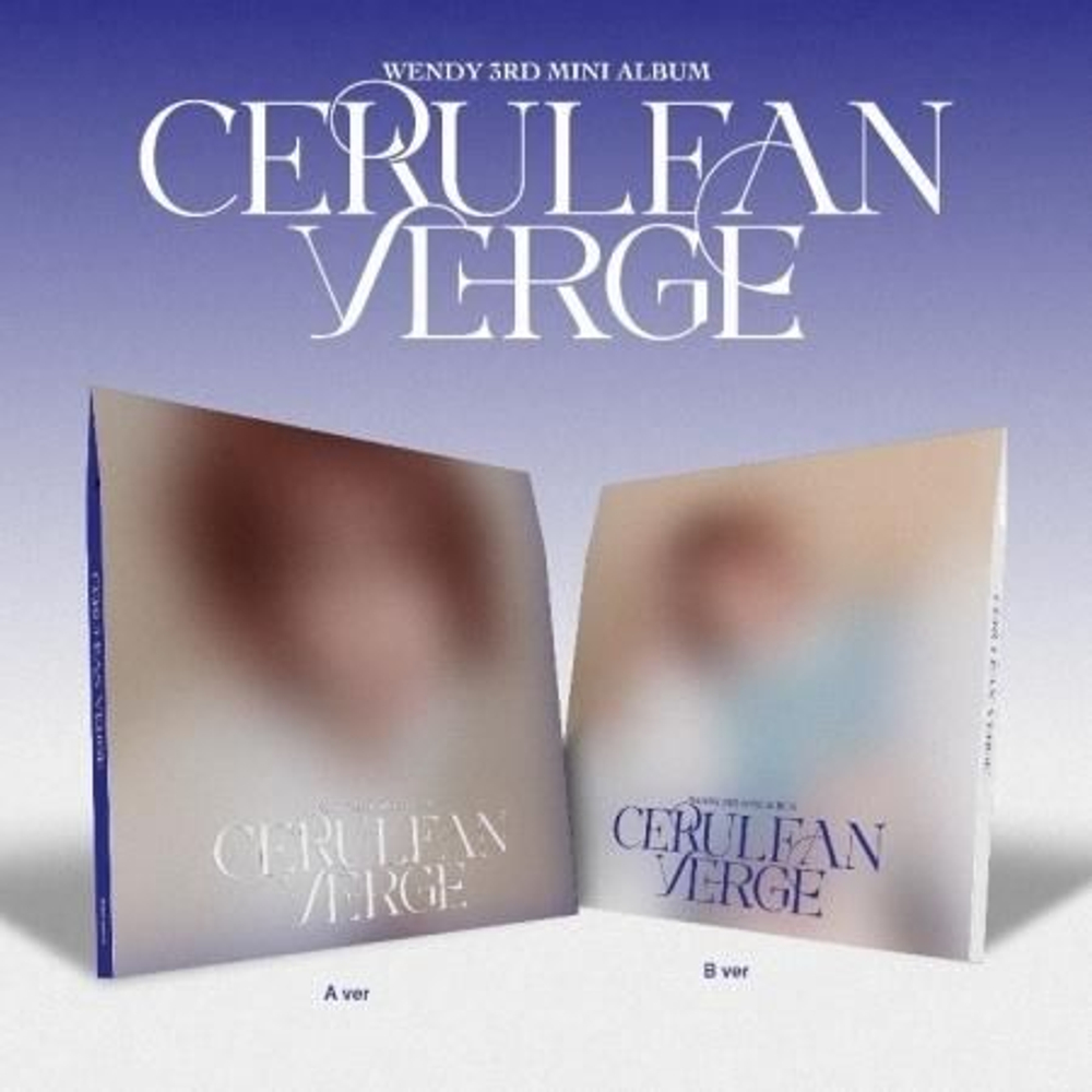 Альбом WENDY - CERULEAN VERGE 3rd Mini Album DIGIPACK 2 Version SET