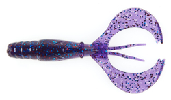 Мягкая приманка Lucky John Curly Shrimp 3in (76 мм), цвет S63, 10 шт.