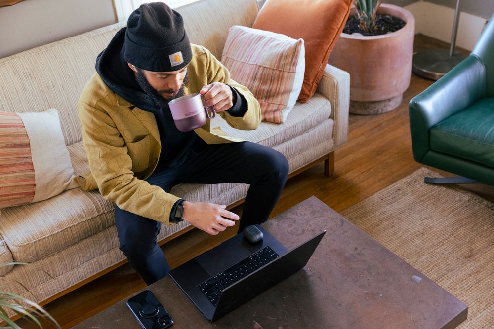 Термокружка Klean Kanteen Rise Mug 12oz (355 мл) Dusty Orchid