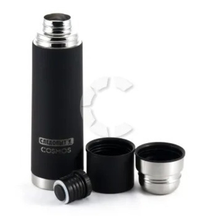 Термос СЛЕДОПЫТ COSMOS с двойной крышкой 0,75л