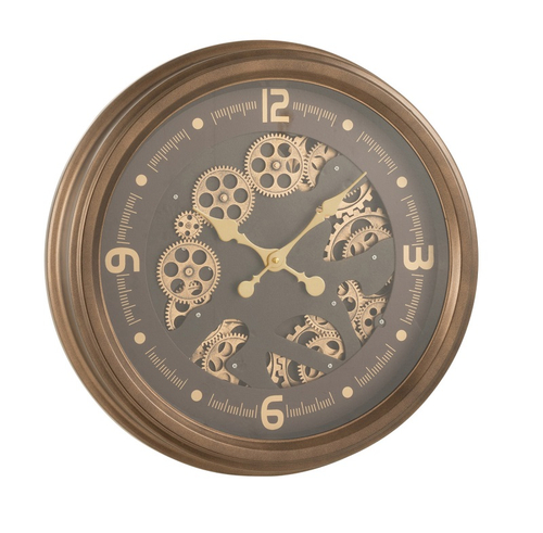 Часы настенные "Антик голд" 52x52x9см