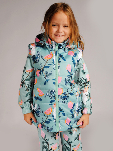 Жилет демисезонный мембрана для девочки 2-8 лет Милашка Сьюзи