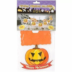 Гирлянда бумажная HWN Тыквы подвесные 2 метра