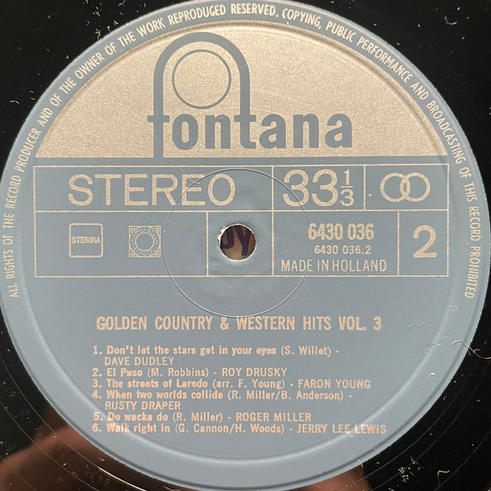 Сборник Golden Country & Western Hits 3 (голландия)
