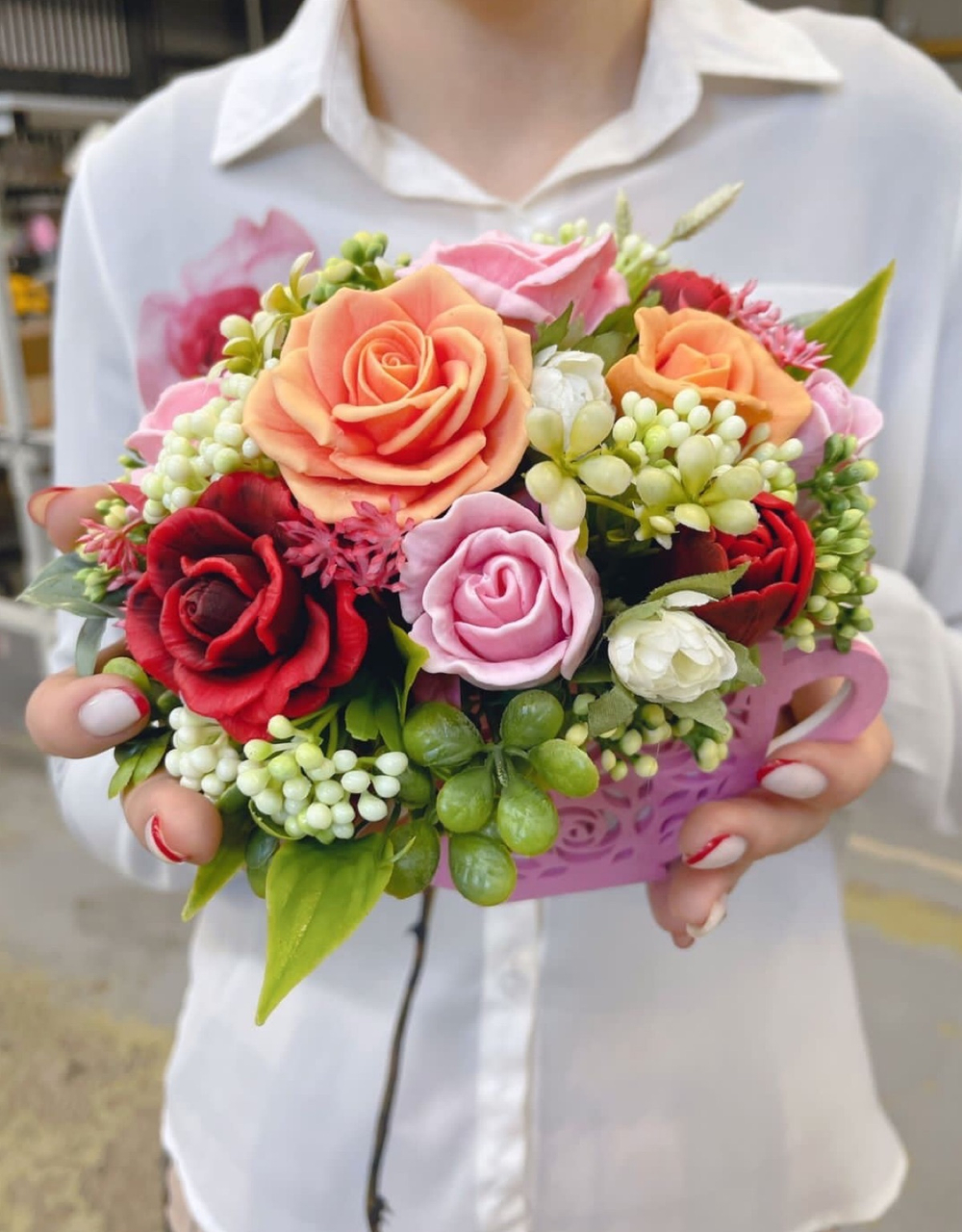 Букет из мыла «Москвичка» Magic Benefit Soap