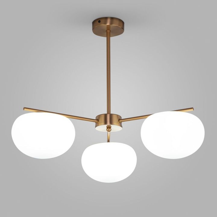 Подвесная люстра Eurosvet Like 30190/3 латунь
