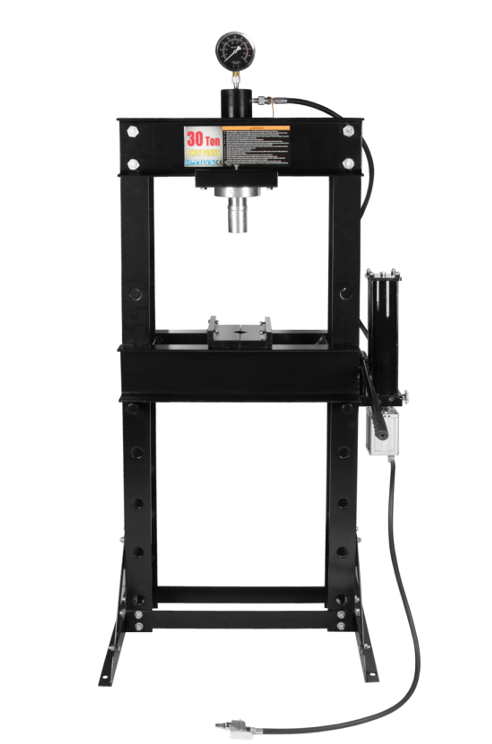 WDK-HP301 Пресс гаражный 30 т, с ручным и пневмогидравлическим насосом