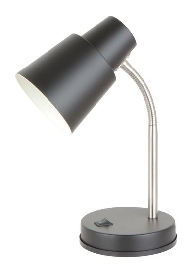 2031ATL MATT BLACK+SATIN NICKEL (1/12) Наст.Лампа NW